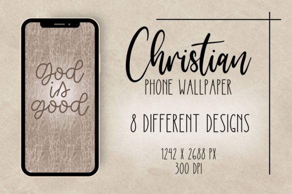 Beige Christian Phone Wallpaper Set and Backgrounds