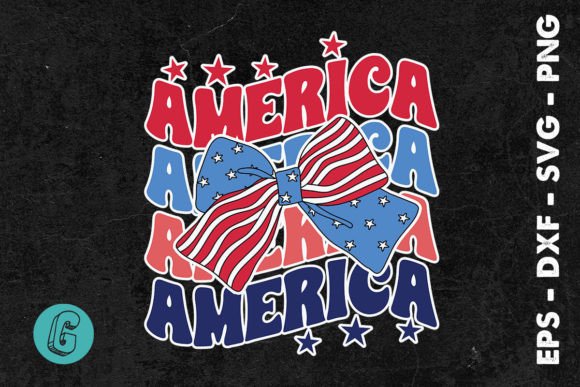Christian 4th of July America SVG Illustrations