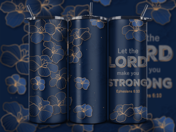 Ephesians 6 10 Christian Tumbler Wrap Crafts