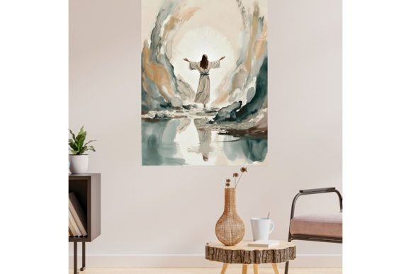Jesus Glorious Resurrection Print and Print Templates