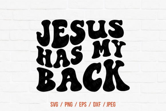 Jesus Has My Back Svg Easter and Crafts