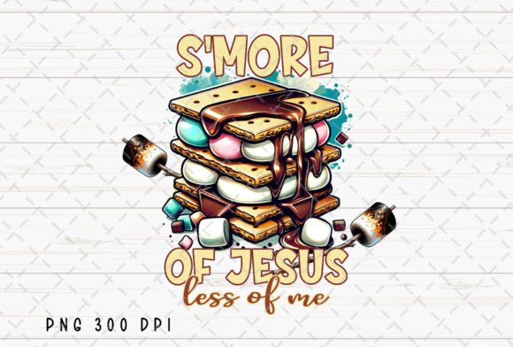 S More of Jesus Faith Bible Verse PNG and Illustrations