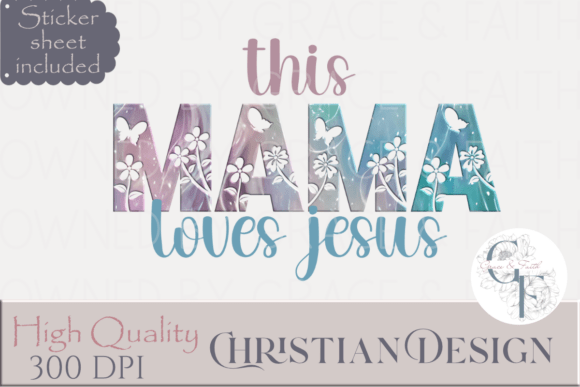 This Mama Loves Jesus Crafts
