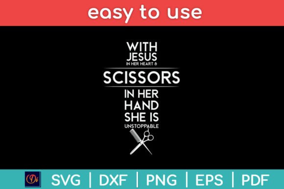 With Jesus in Her Heart and Scissors in Crafts