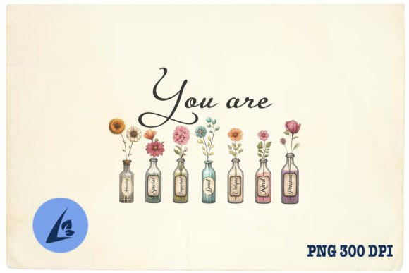 You Are Amazing Jesus Floral PNG Crafts